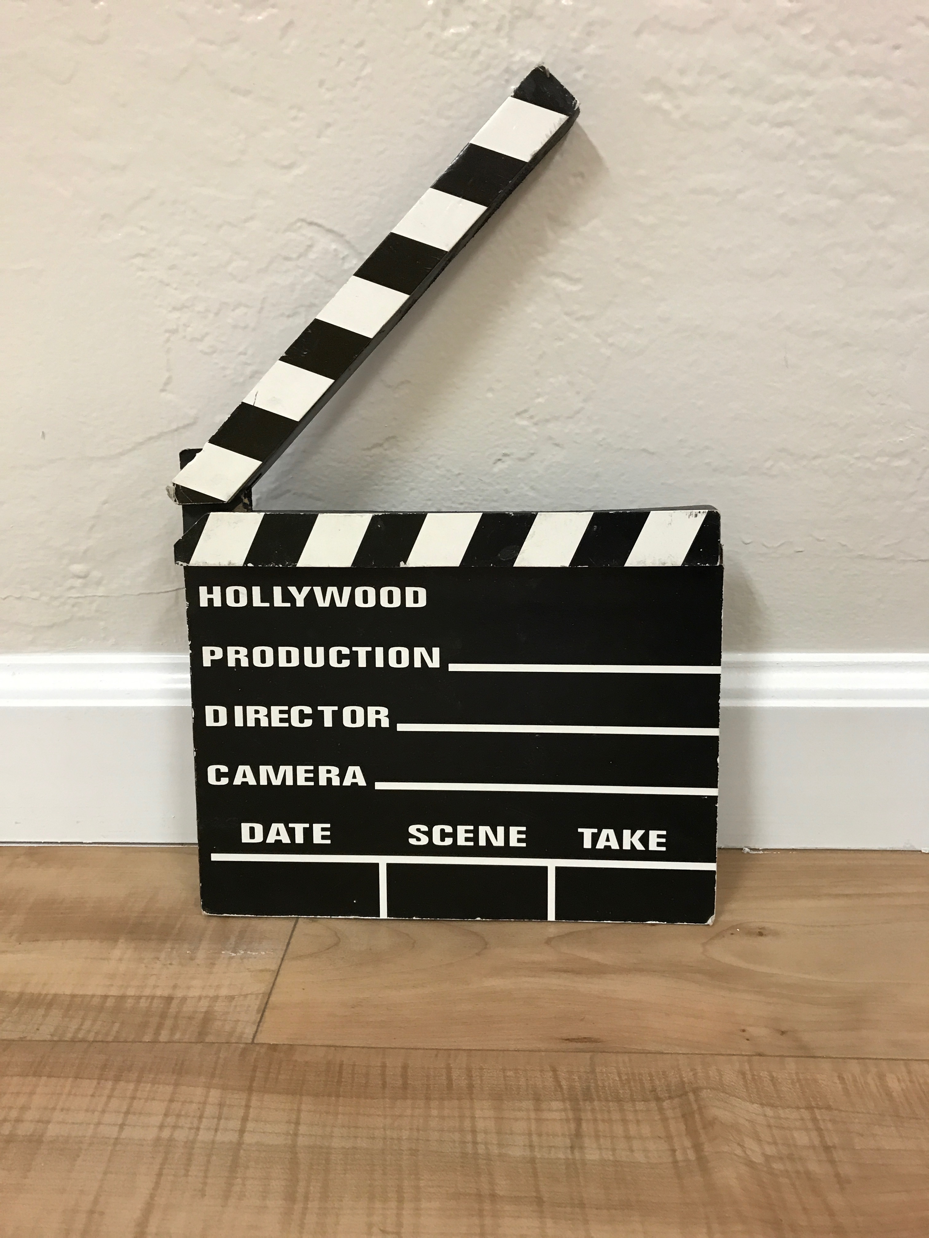 Hollywood slate