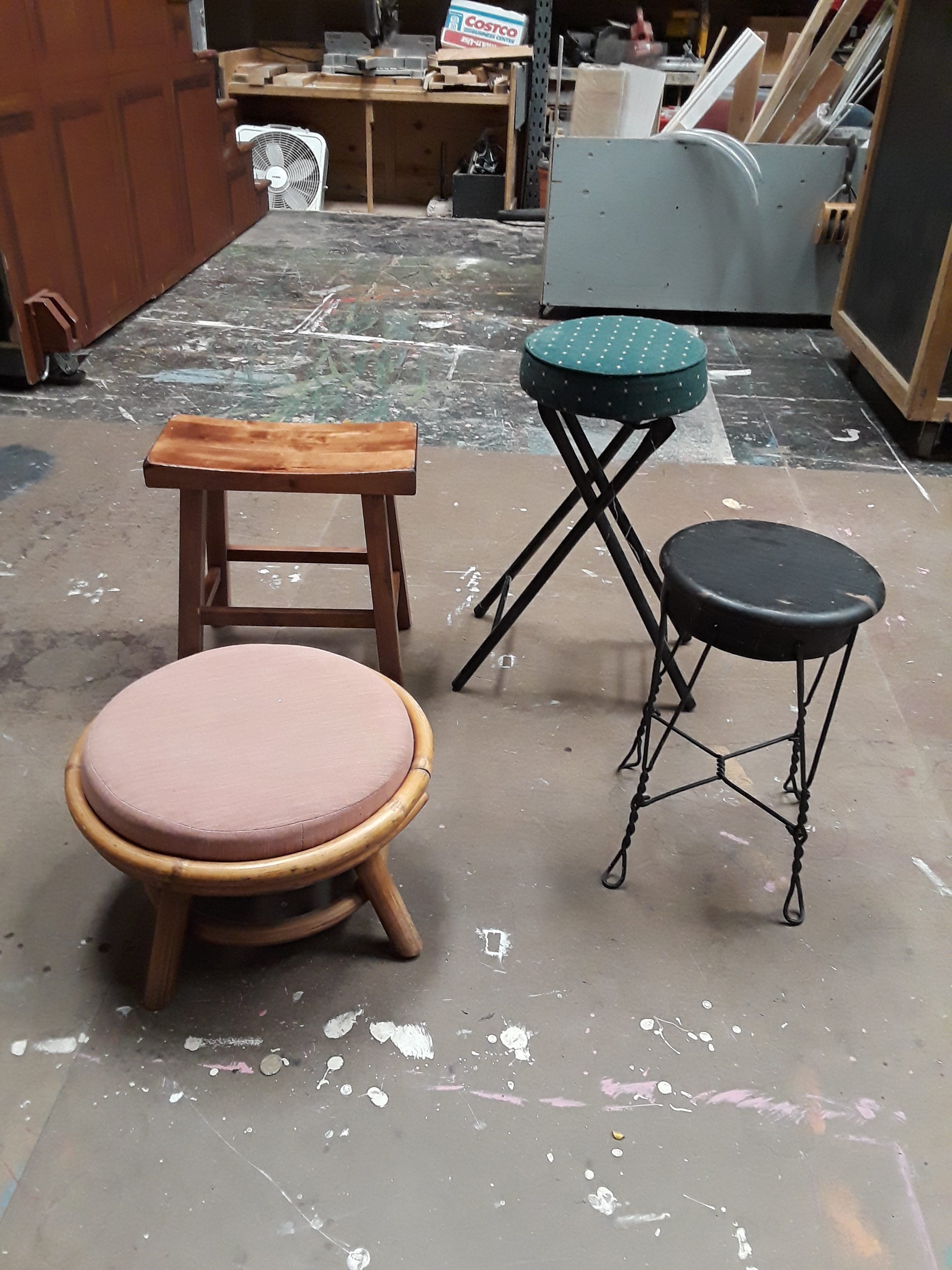 stools (various) stools (various)