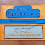 Spelling Bee Putnam Optometrists Sign 29.5 x 40
