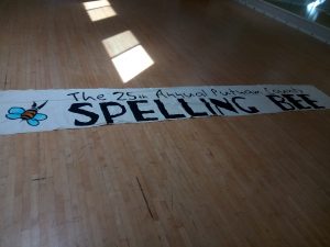 Spelling Bee Sign 18'l x 32.5_h